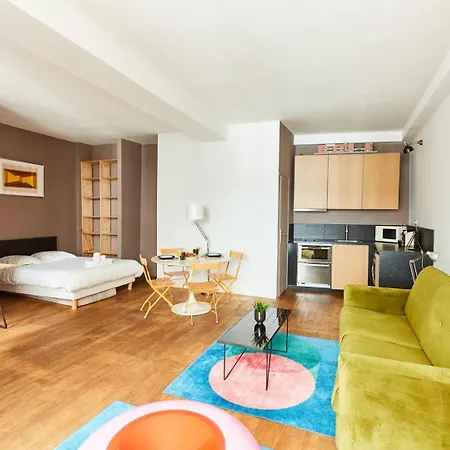 Bnbnook - Modern For 4 - Walk To Pompidou & Louvre Appartamento Parigi
